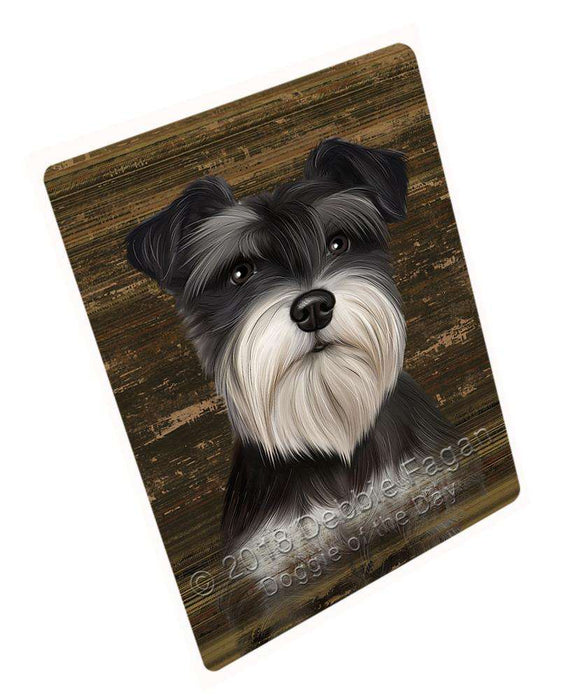 Rustic Miniature Schnauzer Dog Blanket BLNKT71373