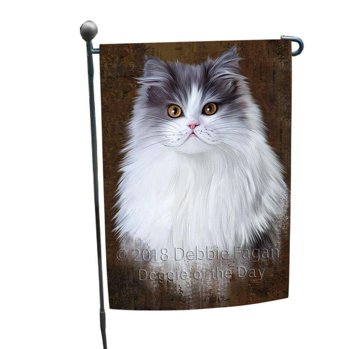 Rustic Persian Cat Garden Flag GFLG54522