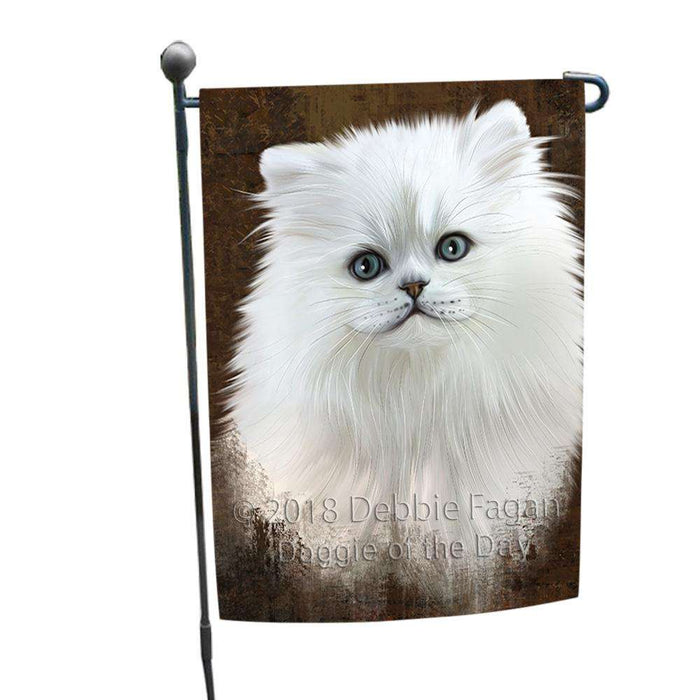 Rustic Persian Cat Garden Flag GFLG54525