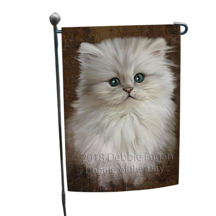 Rustic Persian Cat Garden Flag GFLG54526