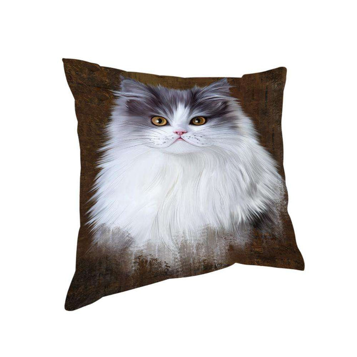 Rustic Persian Cat Pillow PIL74464