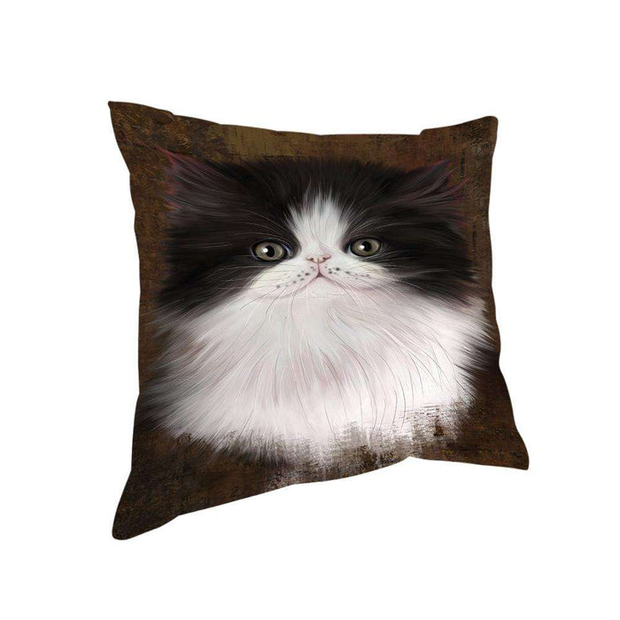 Rustic Persian Cat Pillow PIL74468