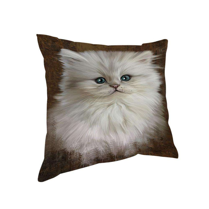 Rustic Persian Cat Pillow PIL74480