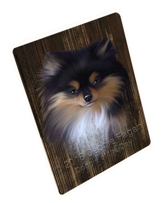 Rustic Pomeranian Dog Blanket BLNKT70176