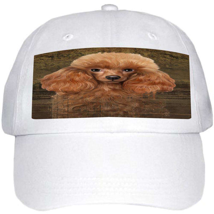 Rustic Poodle Dog Ball Hat Cap HAT55515