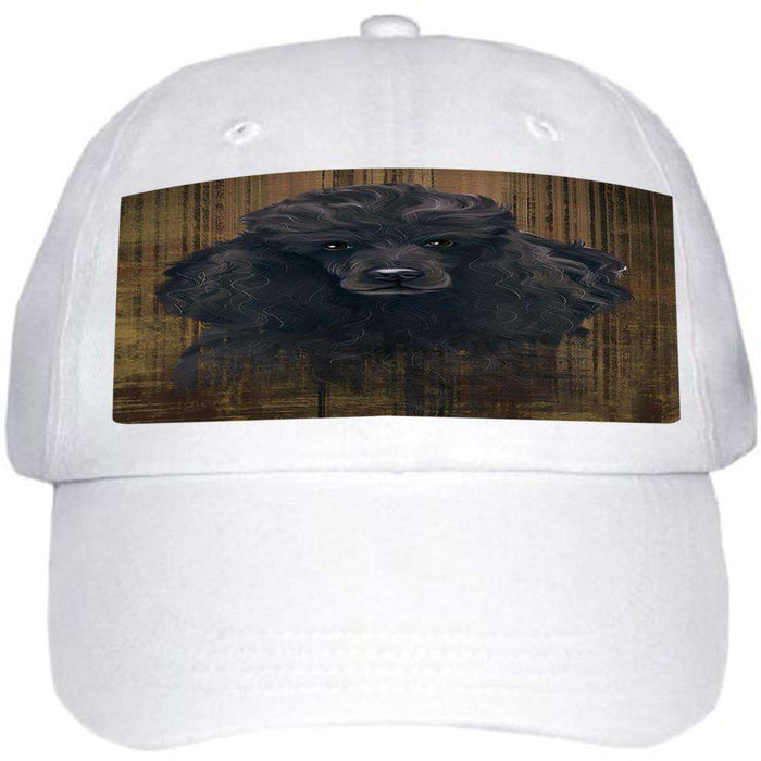 Rustic Poodle Dog Ball Hat Cap HAT55518