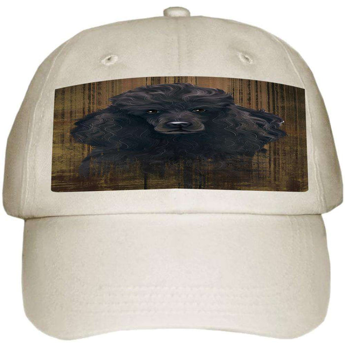 Rustic Poodle Dog Ball Hat Cap HAT55518