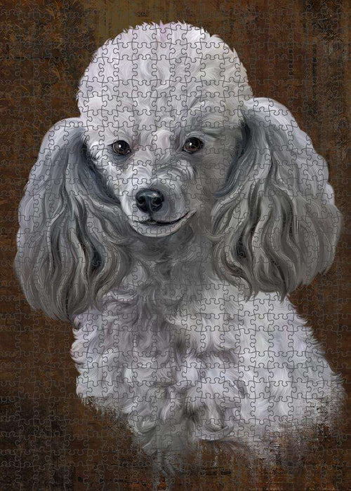 Rustic Poodle Dog Puzzle  PUZL85032