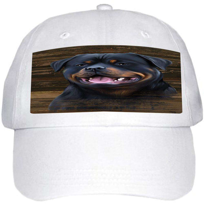 Rustic Rottweiler Dog Ball Hat Cap HAT55143