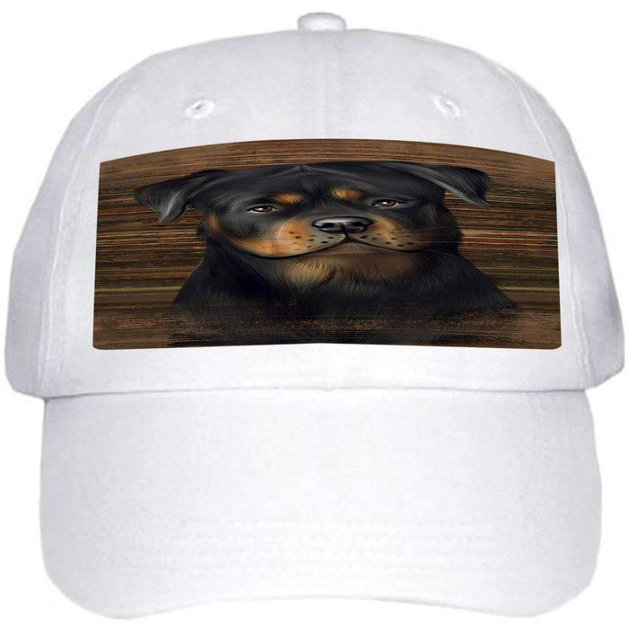 Rustic Rottweiler Dog Ball Hat Cap HAT55530