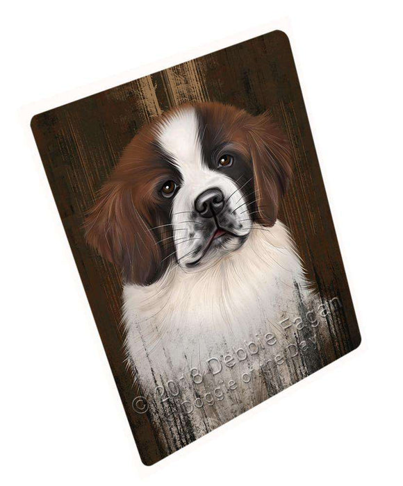 Rustic Saint Bernard Dog Blanket BLNKT70329