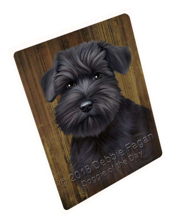 Rustic Schnauzer Dog Cutting Board C55464