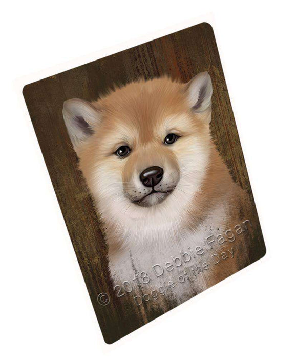 Rustic Shiba Inu Dog Blanket BLNKT70509
