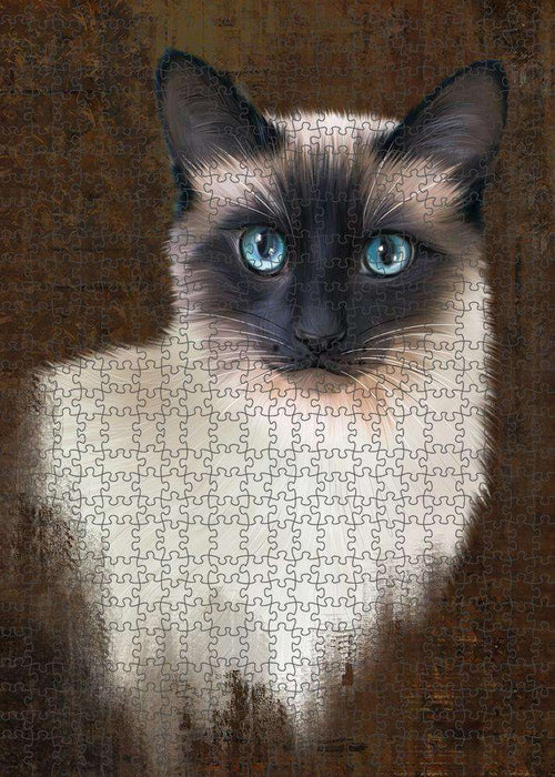 Rustic Siamese Cat Puzzle  PUZL85084