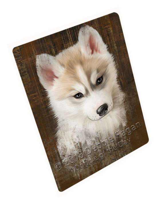 Rustic Siberian Husky Dog Blanket BLNKT50448
