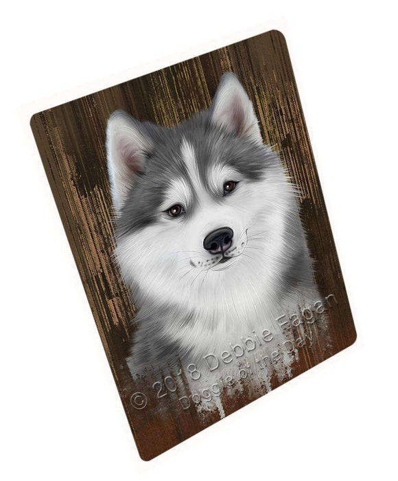 Rustic Siberian Husky Dog Blanket BLNKT71499