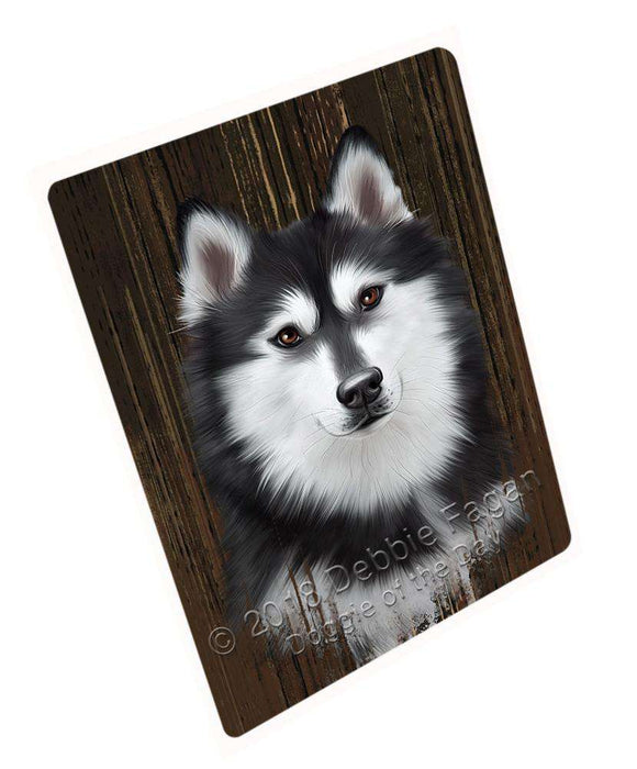 Rustic Siberian Husky Dog Cutting Board C55827