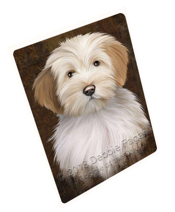 Rustic Tibetan Terrier Dog Cutting Board C67923