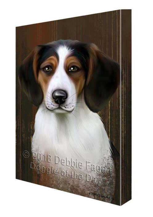 Rustic Treeing Walker Coonhound Dog Canvas Print Wall Art Décor CVS70694