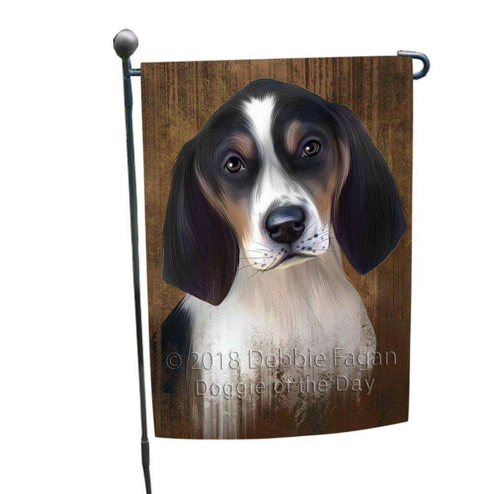 Rustic Treeing Walker Coonhound Dog Garden Flag GFLG49413