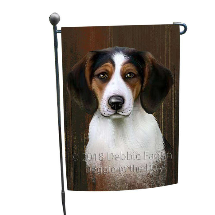 Rustic Treeing Walker Coonhound Dog Garden Flag GFLG50378