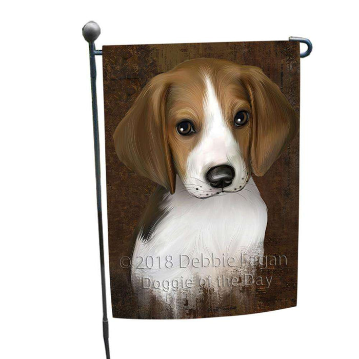 Rustic Treeing Walker Coonhound Dog Garden Flag GFLG54556
