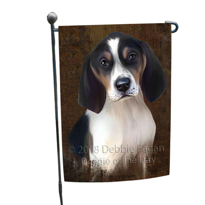 Rustic Treeing Walker Coonhound Dog Garden Flag GFLG54557