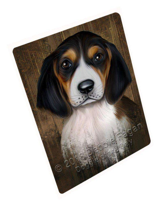 Rustic Treeing Walker Coonhound Dog Magnet Mini (3.5" x 2") mag52626