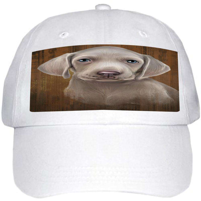 Rustic Weimaraner Dog Ball Hat Cap HAT52512