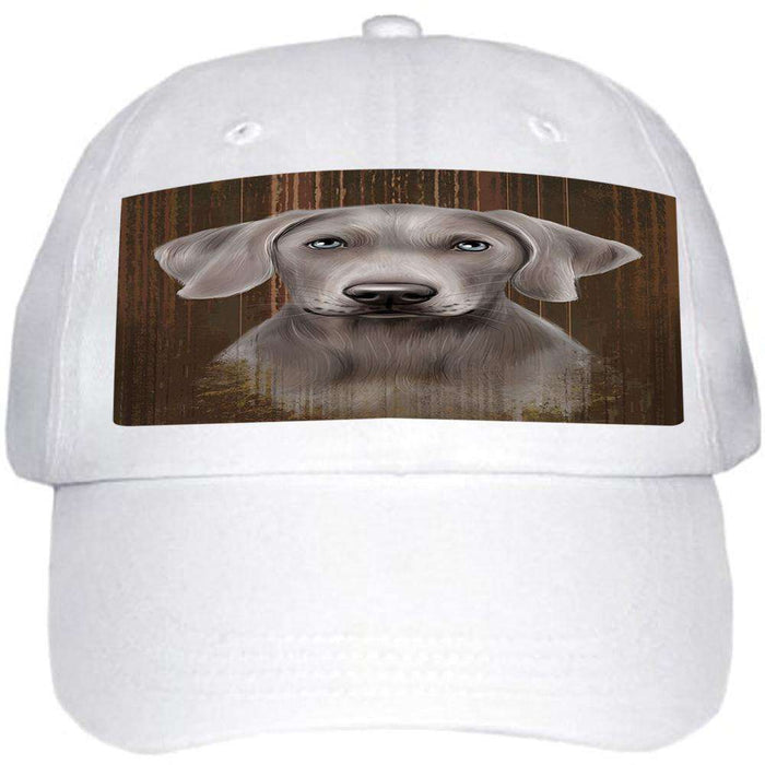 Rustic Weimaraner Dog Ball Hat Cap HAT55230