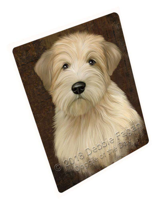 Rustic Wheaten Terrier Dog Blanket BLNKT107868