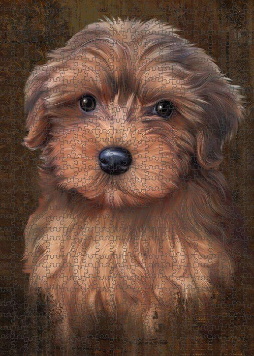 Rustic Yorkipoo Dog Puzzle  PUZL85200