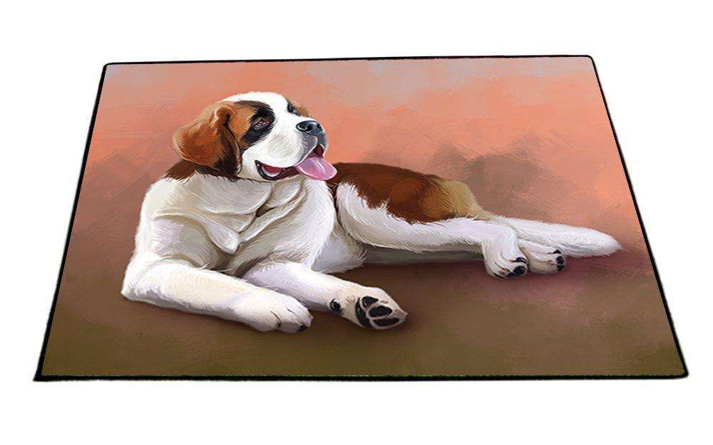 Saint Bernard Dog Floormat FLMS48087