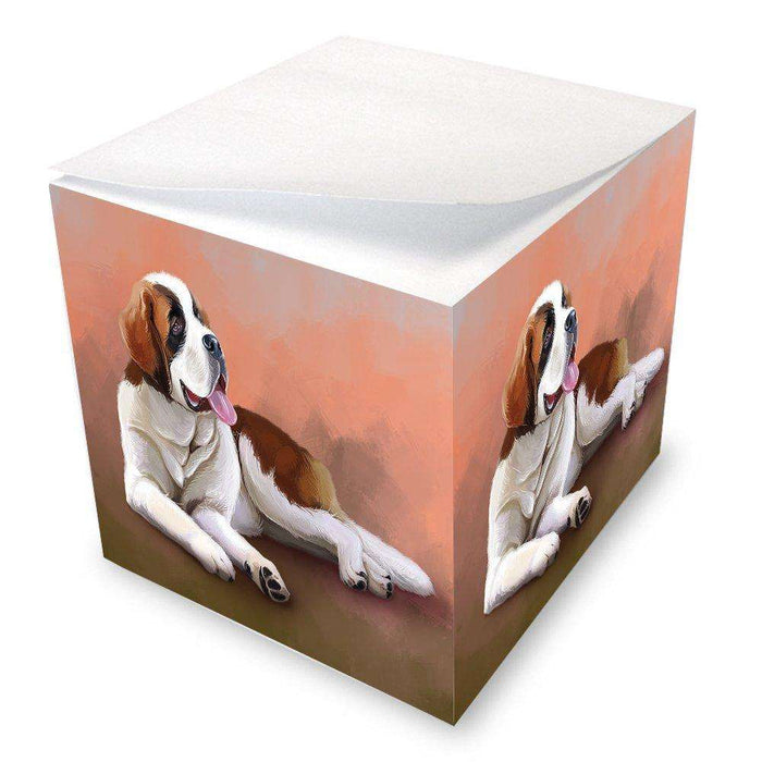 Saint Bernard Dog Note Cube NOC48093