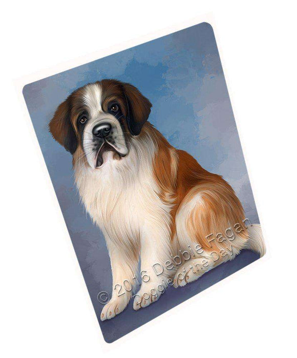 Saint Bernards Dog Tempered Cutting Board