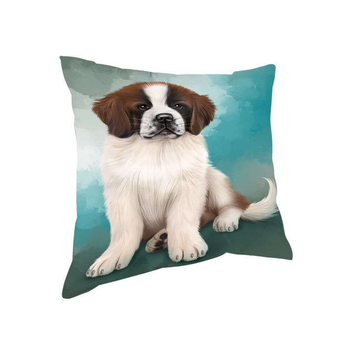 Saint Bernards Dog Throw Pillow D358