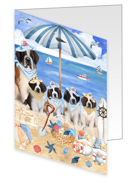 Saint Bernard Greeting Cards & Note Cards: Invitation Card with Envelopes Multi Pack, Personalized, Explore a Variety of Designs, Custom, Dog Gift for Pet Lovers