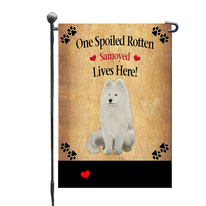 Personalized Spoiled Rotten Samoyed Dog GFLG-DOTD-A63256