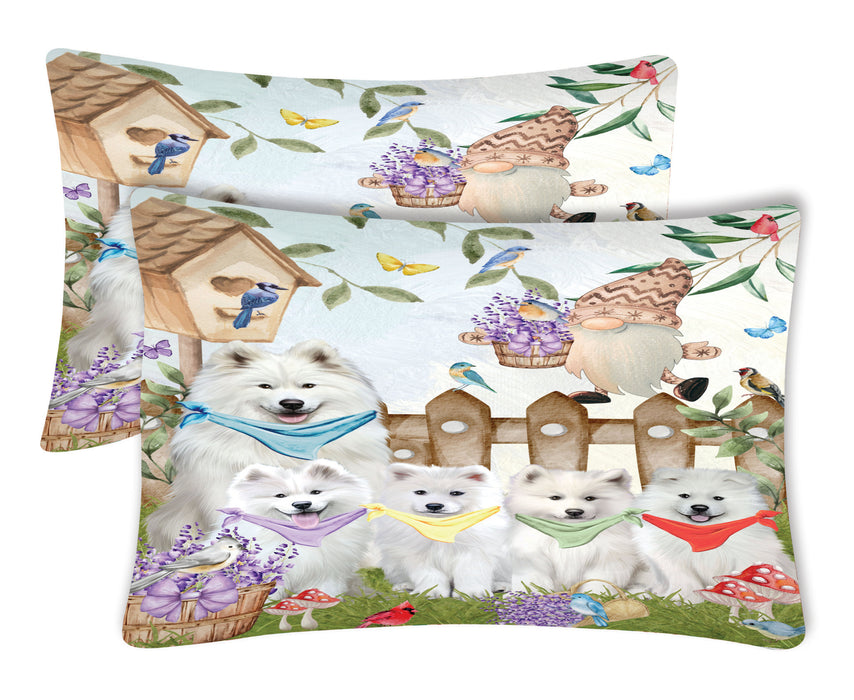 Samoyed Pillow Case, Standard Pillowcases Set of 2, Explore a Variety of Designs, Custom, Personalized, Pet & Dog Lovers Gifts