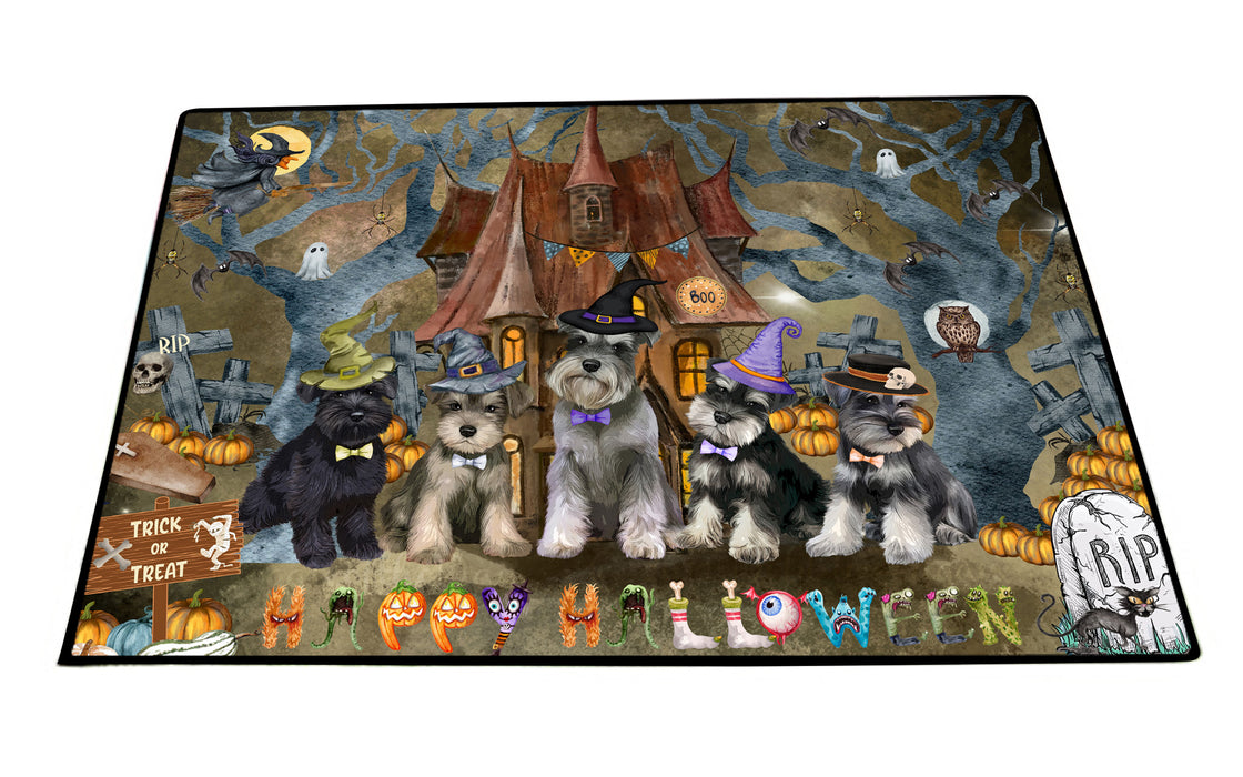 Schnauzer Floor Mat: Explore a Variety of Designs, Custom, Personalized, Anti-Slip Door Mats for Indoor and Outdoor, Gift for Dog and Pet Lovers
