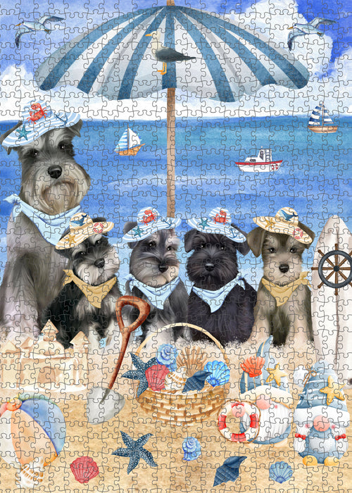 Schnauzer Jigsaw Puzzle: Explore a Variety of Designs, Interlocking Puzzles Games for Adult, Custom, Personalized, Gift for Dog and Pet Lovers