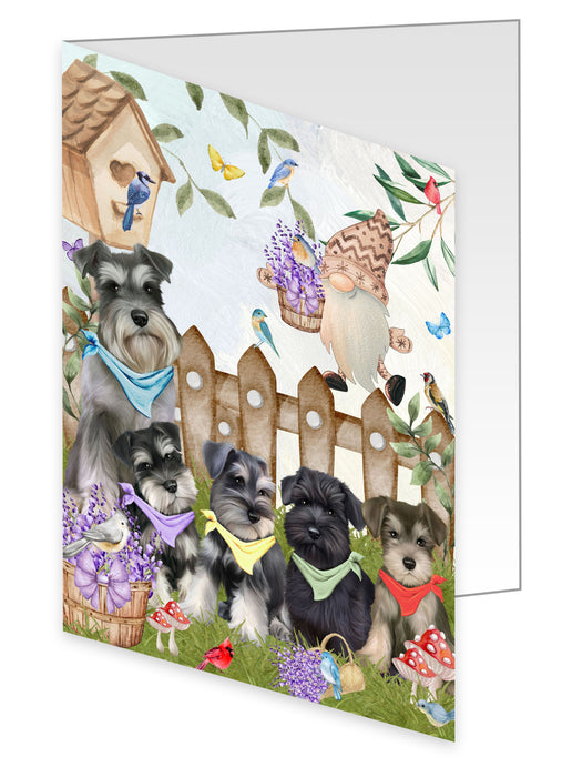 Schnauzer Greeting Cards & Note Cards: Explore a Variety of Designs, Custom, Personalized, Halloween Invitation Card with Envelopes, Gifts for Dog Lovers