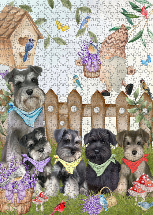 Schnauzer Jigsaw Puzzle for Adult: Explore a Variety of Designs, Custom, Personalized, Interlocking Puzzles Games, Dog and Pet Lovers Gift
