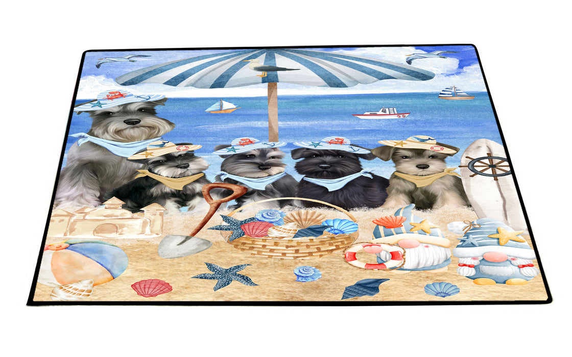 Schnauzer Floor Mat, Non-Slip Door Mats for Indoor and Outdoor, Custom, Explore a Variety of Personalized Designs, Dog Gift for Pet Lovers
