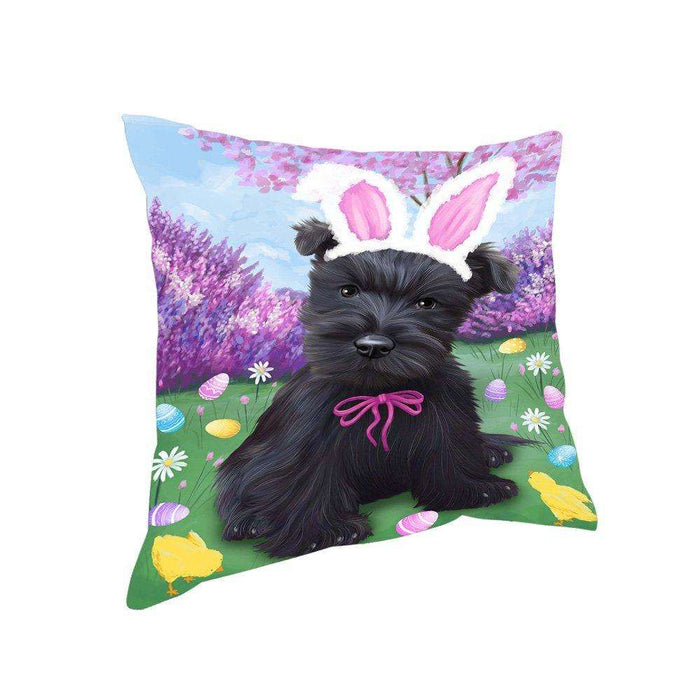 Scottish Terrier Dog Easter Holiday Pillow PIL53400