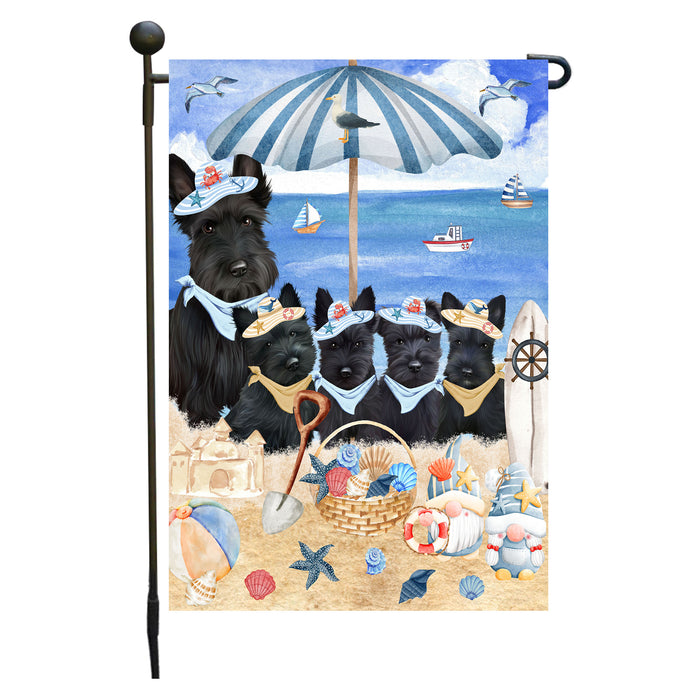 Scottish Terrier Dogs Garden Flag, Double-Sided Outdoor Yard Garden Decoration, Explore a Variety of Designs, Custom, Weather Resistant, Personalized, Flags for Dog and Pet Lovers