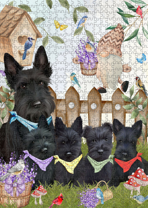 Scottish Terrier Jigsaw Puzzle for Adult, Interlocking Puzzles Games, Personalized, Explore a Variety of Designs, Custom, Dog Gift for Pet Lovers