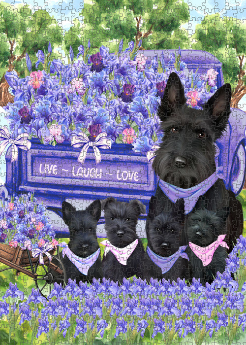 Scottish Terrier Jigsaw Puzzle, Interlocking Puzzles Games for Adult, Explore a Variety of Designs, Personalized, Custom, Gift for Pet and Dog Lovers