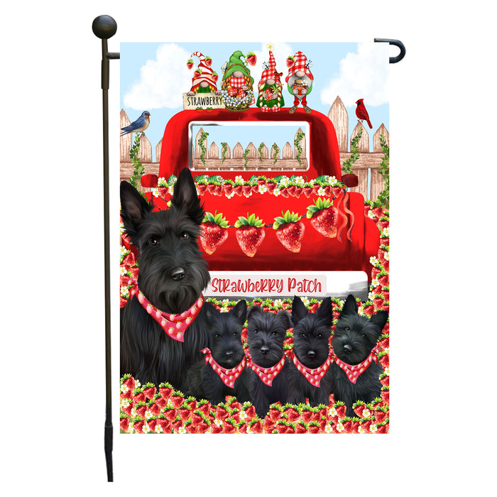 Scottish Terrier Dogs Garden Flag: Explore a Variety of Custom Designs, Double-Sided, Personalized, Weather Resistant, Garden Outside Yard Decor, Dog Gift for Pet Lovers