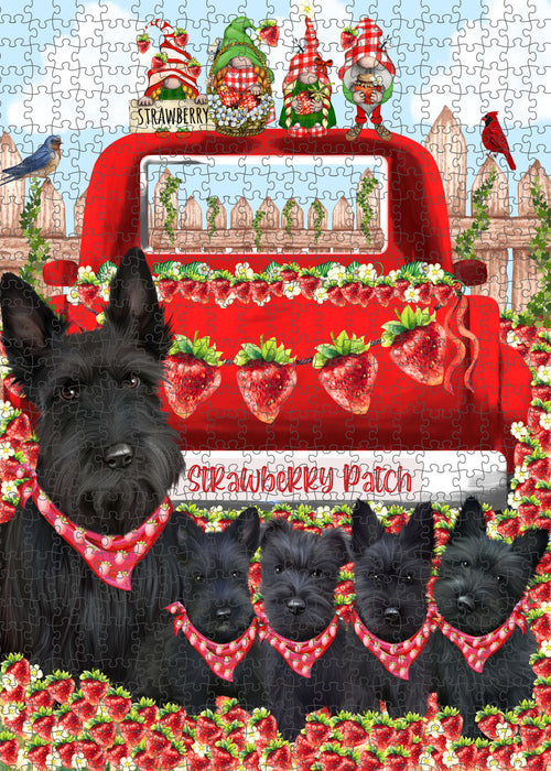 Scottish Terrier Jigsaw Puzzle: Explore a Variety of Designs, Interlocking Puzzles Games for Adult, Custom, Personalized, Gift for Dog and Pet Lovers